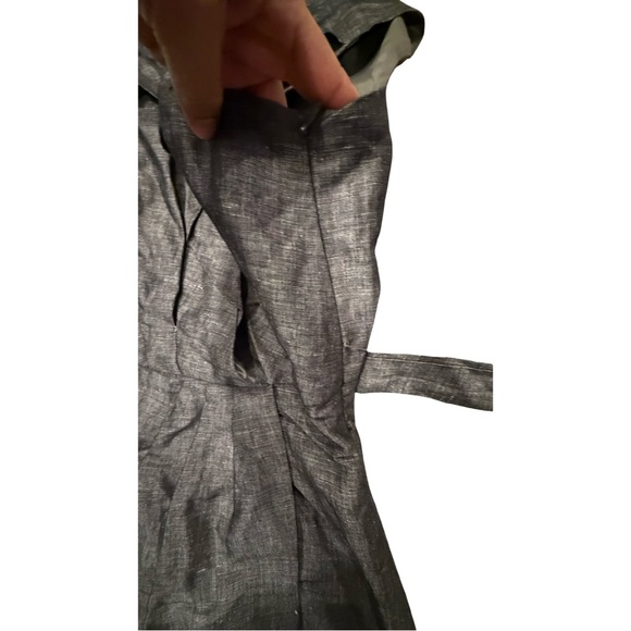 Morgan McFeeters Gray Sleeveless Midi Dress - Picture 12 of 12